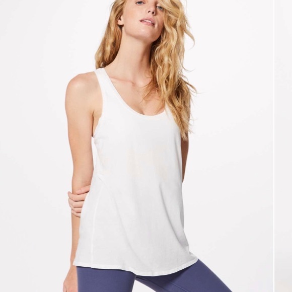 Lululemon White Love Tank NWT